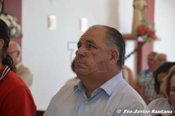 Misa y procesión religiosa en Cazadores  (Foto Francisco Javier Santana)